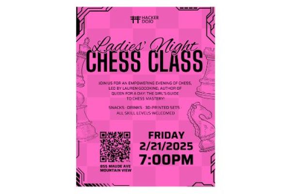 Ladies Night Chess Flyer